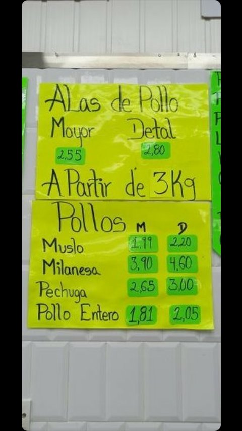 PCaracas2018's tweet photo. Así están los Precios del Pollo y la Carne en Quinta Crespo hoy Viernes, #Bullking entre el mercado y la bomba.

#26Mar #Caracas #Economia #Venezuela #Dolar #PreciosEnCaracas #8K https://t.co/f9n5ItsEVj