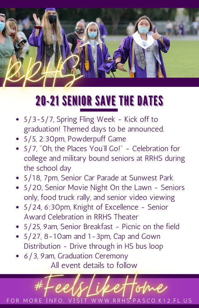 rrhsknights's tweet photo. Hey, @rrhs2021 - some information about events we have planned for you in the coming months! Mark your calendars and participate! https://t.co/Ic5J9VGTWl