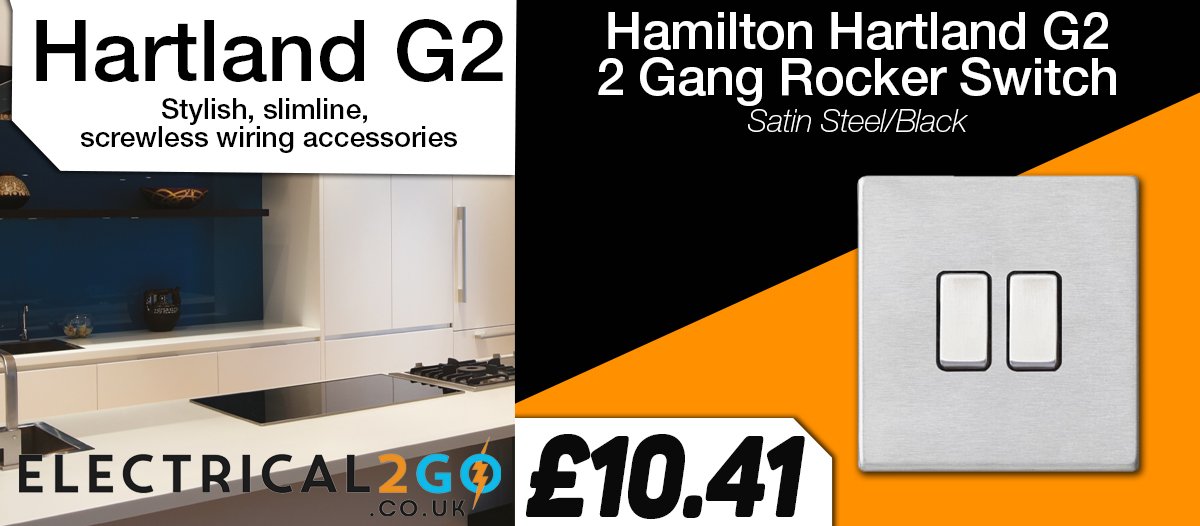 The2GoGroup's tweet image. Explore our selection of @Hamilton_LS Hartland G2 sockets &amp;amp; switches in a wide range of styles, finishes and materials, perfect for any home improvement project. Shop here: electrical2go.co.uk/wiring-acc/dec…

#electrician #socketsandswitches #decorativesockets #electricianslife #sparkslife