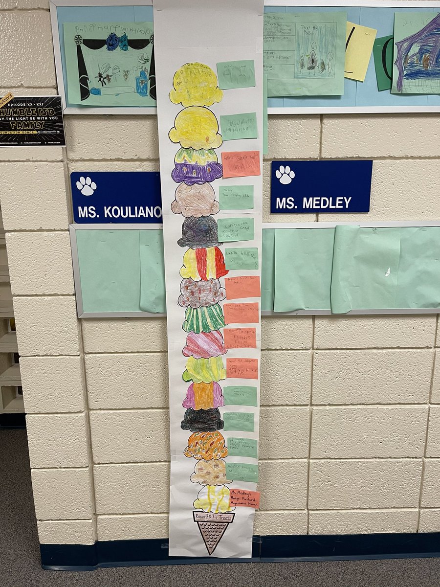 Alliteration Ice Cream Flavors! Great work friends. <a href="/HumbleISD/">Humble ISD</a> <a href="/HumbleISD_NBE/">North Bend Elementary</a>