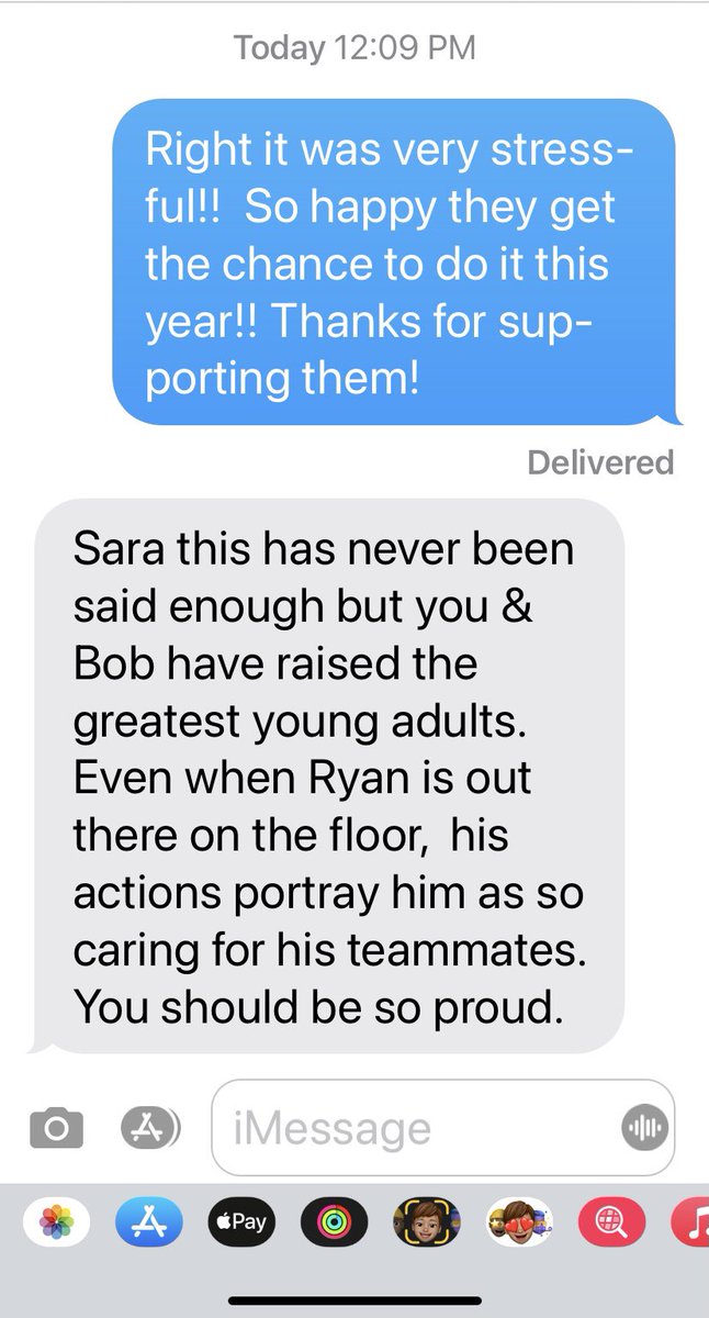 Winning is awesome but noticing ones character takes the cake!  So proud of who Ryan is and how he competes in all his sports!
