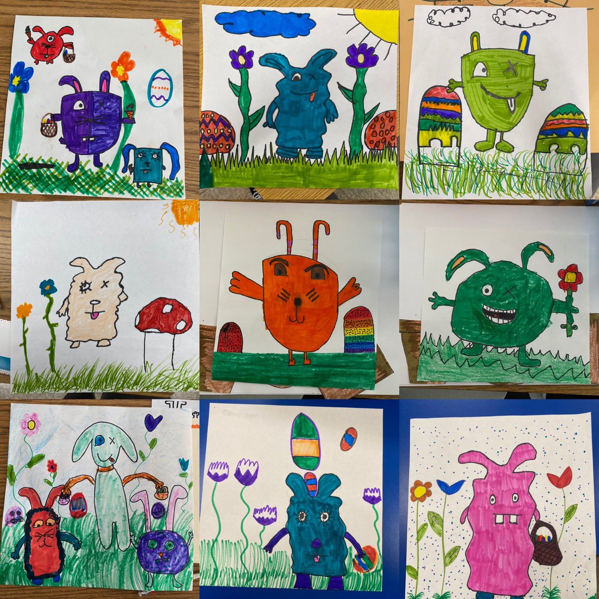 Spring and Easter Ready with some “ugly” bunnies from Carpenter 3-5 #uglydolls <a href="/carpenterrocket/">Carpenter School</a>