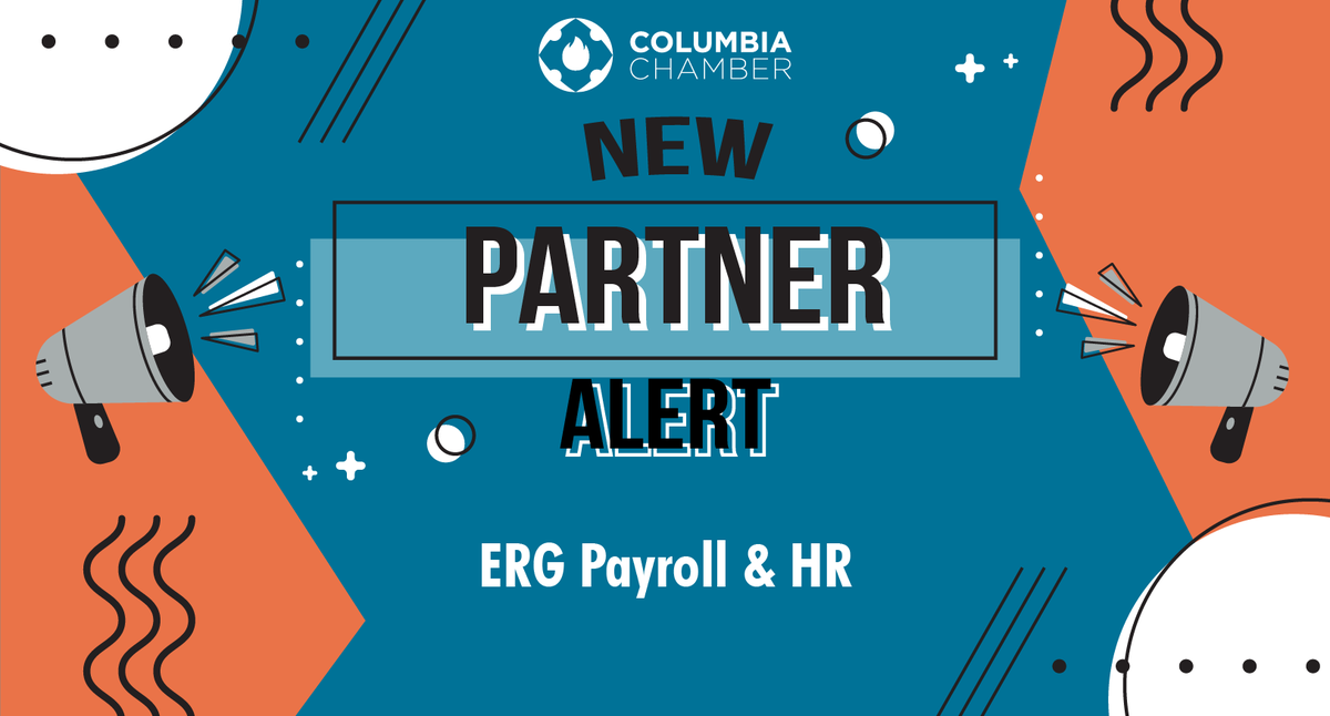 ColaChamber's tweet image. Welcome to the Chamber @ergpayroll! We appreciate your support!
Learn More About ERG Payroll &amp;amp; HR &amp;gt;&amp;gt;&amp;gt; buff.ly/3lK8ElQ
#NewPartnerAlert