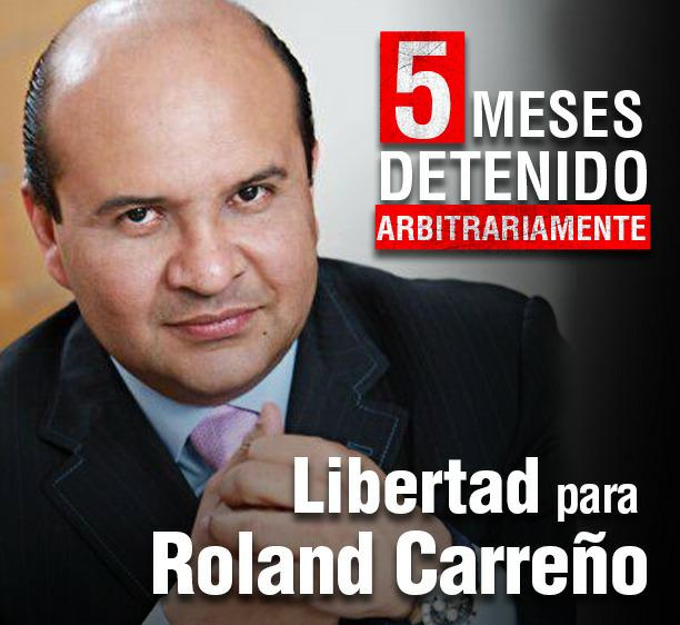 Todos los venezolanos queremos vivir en libertad, acabar con la dictadura y poder hacer de Venezuela una Nación libre y de oportunidades para todos. Eso no es un delito. #LibertadParaRoland