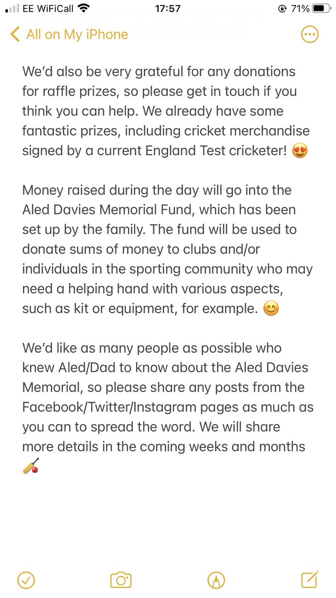 AledMemorial's tweet photo. The Aled Davies 💯

🗓 Sunday 11th July

🕛 2x Semi-Finals @ 12pm, Final @ 4pm

📍 Carew Cricket Club

Please RT! 🏏🏏🏏 https://t.co/sMwrjsSUfY