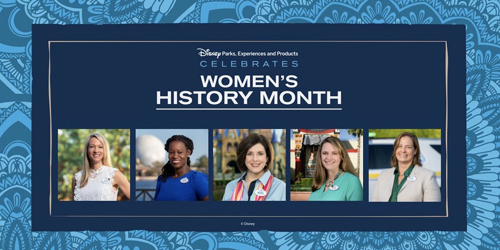 DisneyParks's tweet photo. For the first time in @WaltDisneyWorld history, all four theme parks are led by women! Learn more about the exceptional women leading and protecting the magic in our parks: https://t.co/dKLpd5b9w2 #WomensHistoryMonth #WomenBehindTheMagic #WDWCastMember #WDW https://t.co/4MISc8LhfM