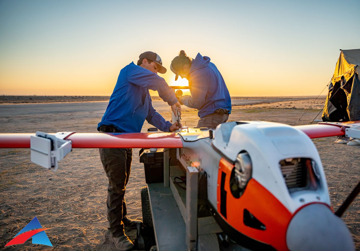 AmericanAeroInc's tweet photo. “Coming together is a beginning. Keeping together is progress. Working together is success.” - Henry Ford
#AATI #AiRanger #UAS #remotesensing #teamwork https://t.co/irI86nljnr