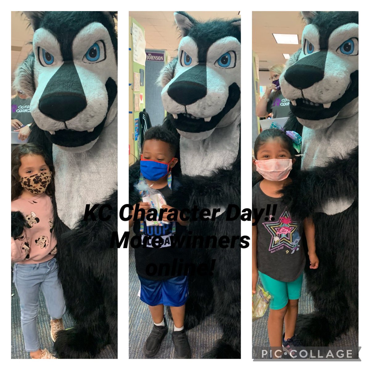SaundersKinder's tweet photo. What a fun way to end the day! KC Character Day!! @KohrvilleKISD @SaundersKinder https://t.co/BPqJ9gsj7V