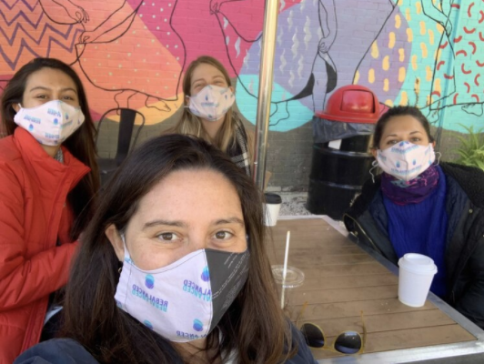 Tech_Rebalanced's tweet image. 💙💙💙💙 See you all for Tech, Rebalanced Day 2 TOMORROW (Saturday) starting at 9a ET!!  

(photo: some of the T,r leadership team wearing T,R masks outside in DC)

RSVP if you haven&apos;t already! 💜💜💜💜