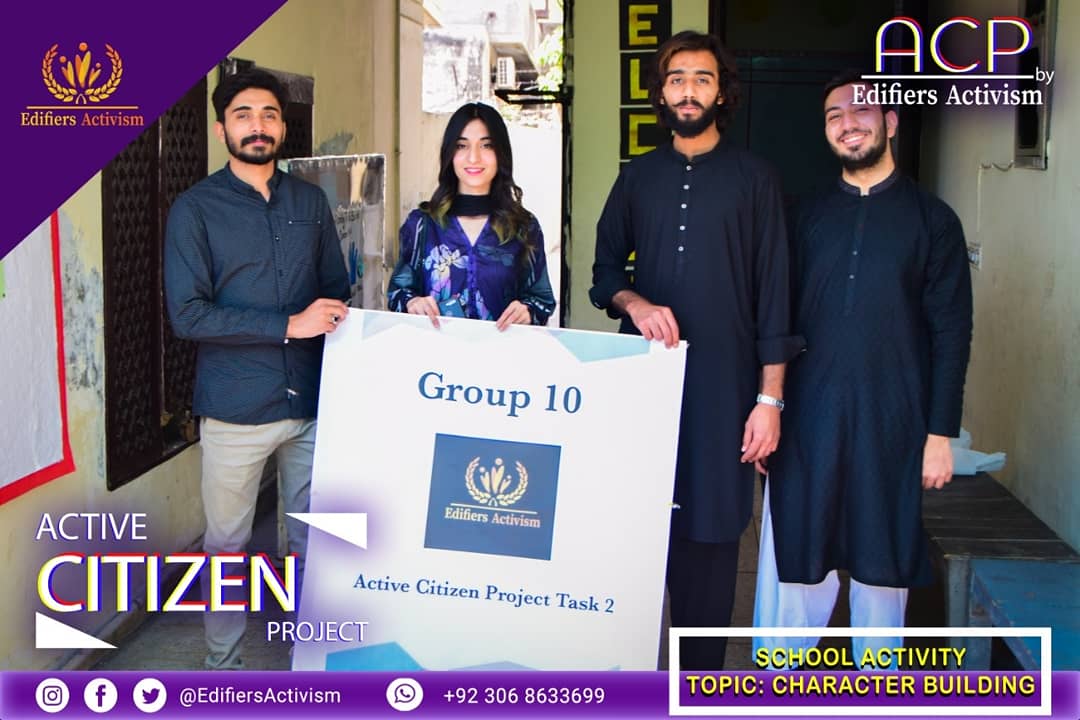 edifiersactivis's tweet photo. A good character helps you develop a winning personality. ACP members of Edifiers Activism felt the unbound bliss when they interacted with the students while doing the session on "Character Building".
#25DaysofActivism
#LetsBuildNation
#LetsBringChange https://t.co/Gw0ylzVNTh
