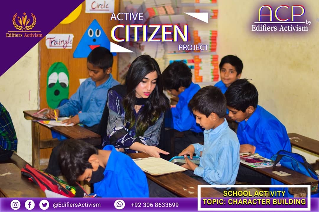 edifiersactivis's tweet photo. A good character helps you develop a winning personality. ACP members of Edifiers Activism felt the unbound bliss when they interacted with the students while doing the session on "Character Building".
#25DaysofActivism
#LetsBuildNation
#LetsBringChange https://t.co/Gw0ylzVNTh
