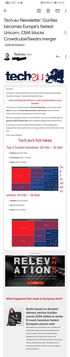 ProptechH's tweet photo. Have you seen @tech_eu 's latest newsletter? #REL21 https://t.co/nM3KWaRrRz