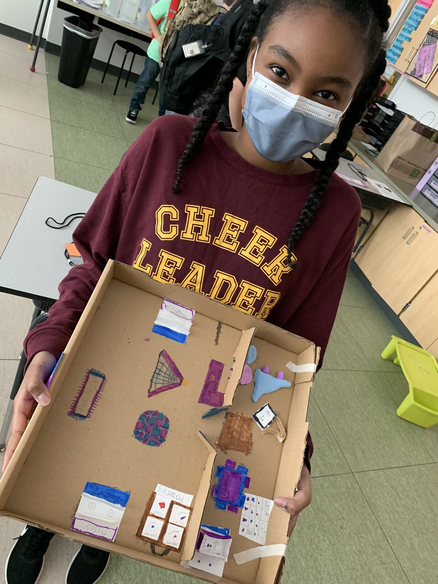 From blueprint to 3D Pizza Box model to above and beyond! This student’s video game store “Games &amp; Stuff” went VIRTUAL as she spent time outside of school making her very own Minecraft model of her business. #mpProjectUP
