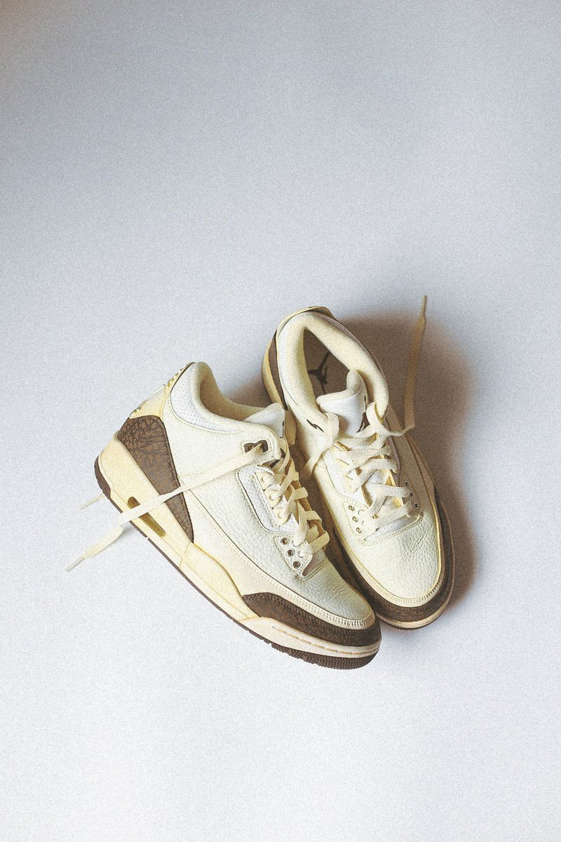 nicekicks's tweet photo. Custom aged “Mocha” 3’s ☕️ https://t.co/RS8Frar68O