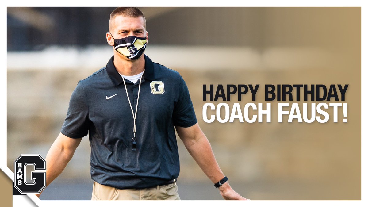 Happy Birthday to Coach Faust! Thanks for all you do &amp; for being a big time difference maker! Enjoy your day!
