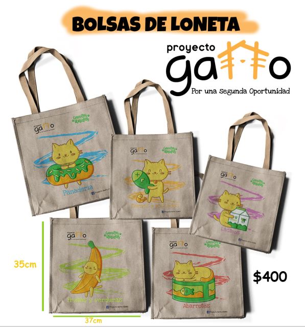 Paquete de 5 Bolsas ecológicas, fabricadas en loneta resistente, 5 temas diferentes, el paquete tiene un precio de $400.00, recuerda que lo recaudado nos ayuda a los gastos diarios de nuestros inquilinos 😺😸😻😽
#VentaConCausa