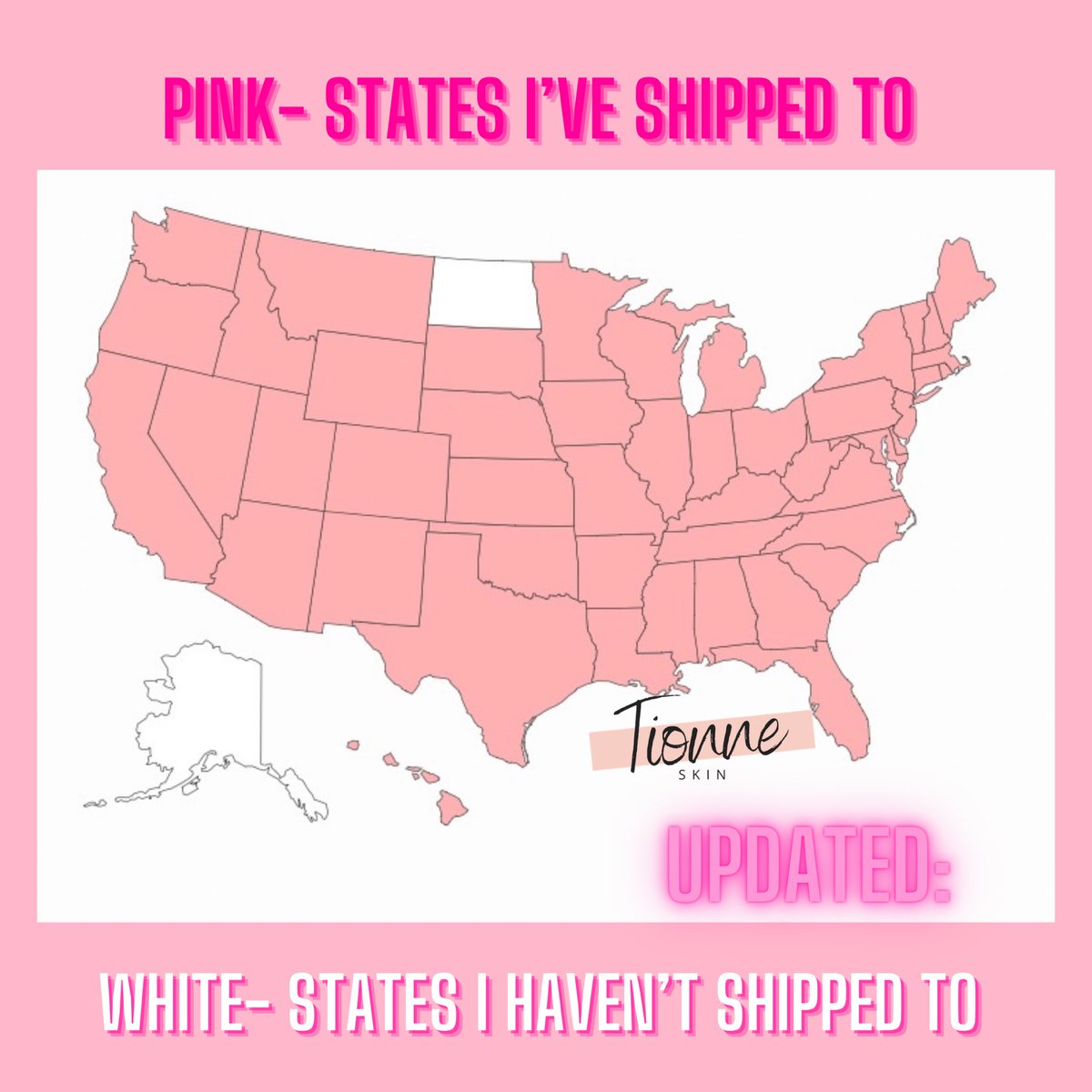 tionneskin's tweet photo. Please retweet so I can reach all 50 states!! 

I need an order from North Dakota and Alaska so I can reach all 50 states!!

DM me for a coupon code if you live in North Dakota or Alaska. 

Shop at https://t.co/aXP4u0sT7u 

If you know someone who lives in Alaska or ND, tag them https://t.co/gjHwNmMP10