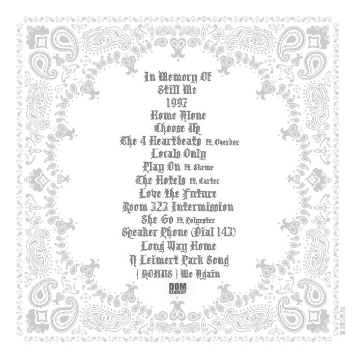 AuxGod_'s tweet photo. On this day in 2010, Dom Kennedy blessed us with “From Westside With Love” 

From top to bottom Dom was in rare form on this and songs like “1997”, “Long Way Home”, and “In Memory Of” showed he was a west coast talent to keep on your radar. 

What’s your fav songs on this? 🤔 https://t.co/3GF2OX0wQH