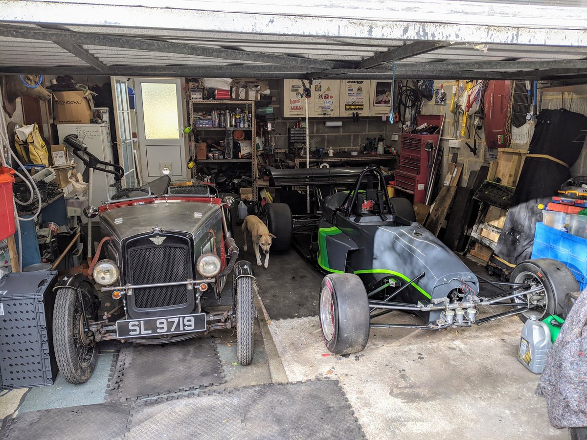 My two 750cc cars. One has 10 times the power and weighs half as much as the other.

Both are fun and scary to drive though.