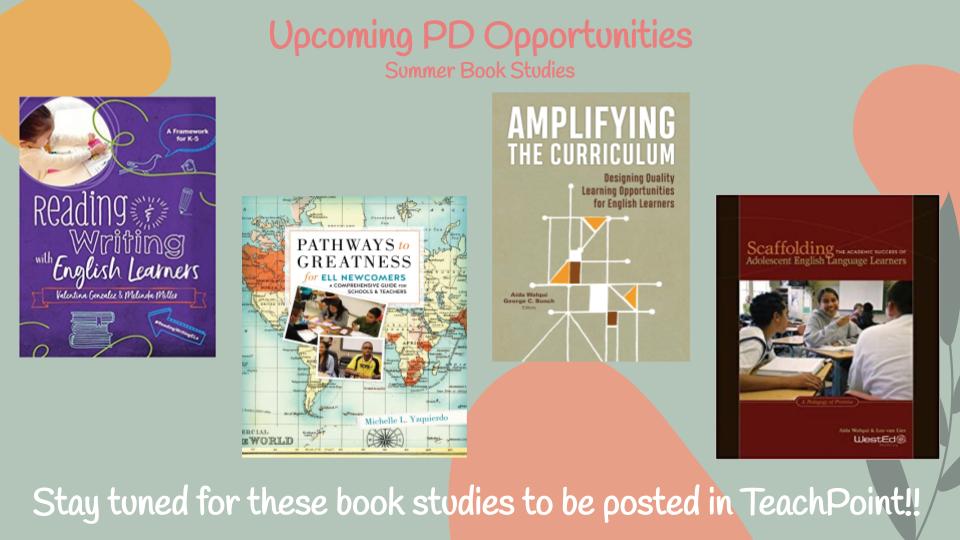 Harper_al's tweet photo. Thank you, @WCPS_ELConsult, for coordinating and facilitating these professional learning opportunities this summer in conjunction with our Striving Readers Grant work to support all students. https://t.co/znm0cMJ2PS
