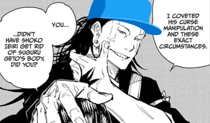 jjk spoilers ////

i wonder if we'll see what gojou did with getou's body 