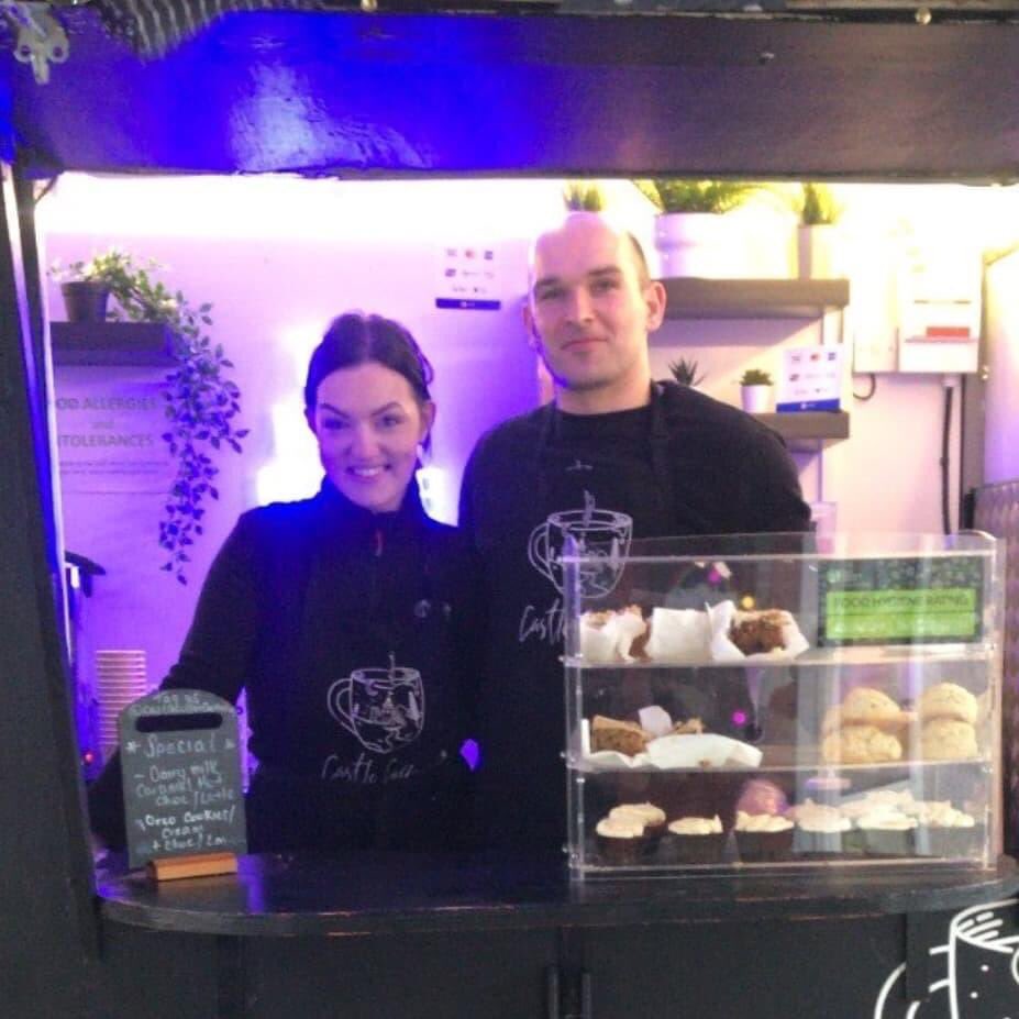 CastleCoffee2's tweet photo. Today we had the pleasure of attending Silverdale Nursing Home for an appreciation day for their wonderful staff and residents. The weather didn't hold up but the residents all had a smile on their face picking their drinks and treats. Thank you to Roberta and her team (1/2) https://t.co/AQMasz4KEH