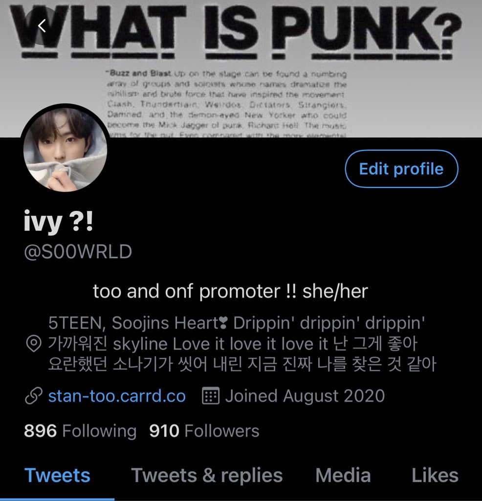 My layouts: