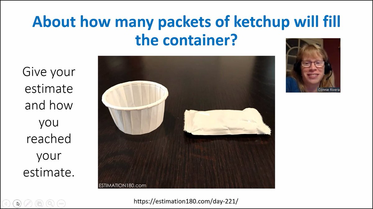 How many packets of ketchup do you think will fill the little cup below? <a href="/SABESPD/">SABES - MA Public Adult Ed PD System</a> Connie Rivera asked this in her #NETWORK2021 session: Numeracy Routines that Develop Language. We know the answer--give us your best estimate! And then check out sabes.org/pd-center/math….