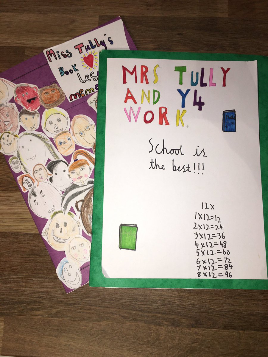 missmtully's tweet photo. Another book full of beautiful work the children have done during my teaching - a great portfolio piece for interviews 📚❤️
Side note - not married 😂The children created the cover to encourage ownership. https://t.co/Qkazkct3L5