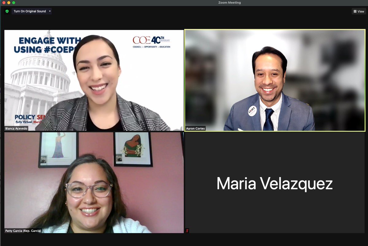 blanca__19's tweet photo. Busy week advocating for #FirstGen students during COE’s 40th Policy Seminar serving as the Policy Co-chair for @Illinois_TRIO! Met with rep @ChuyForCongress &amp; @RepMikeQuigley office. 

The work doesn’t stop here #TRIOworks 

@COEPS21 @COETalk @Illinois_TRIO https://t.co/11pZhzbH5N