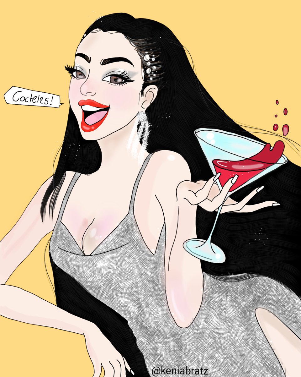lkostay's tweet photo. Bueno un dibujito que le hice a Kenia Os con el outfit iconico de Cocteles, espero les guste 
@keniaos https://t.co/tWhsJZWvXA