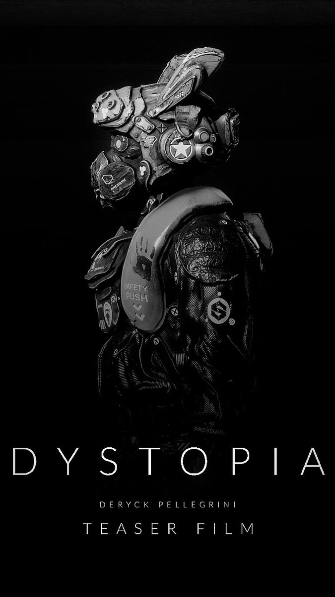 deryckpelegrini's tweet photo. Dystopia 
This is Alpha one of the characters from Dystopia a project that I’m devoloping on my free time.
#dystopia #unrealengine #zbrush #substancepainter #teaser #realtimerendering 
@pixologic @substance3d  @unrealengine https://t.co/osHpf21SED