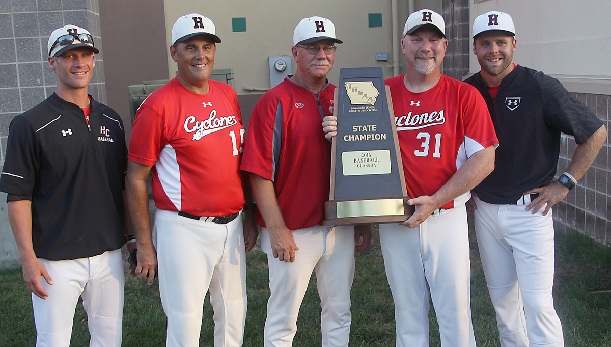 harlannewspaper's tweet photo. Daeges retires as Cyclone baseball coach
 Following 27 outstanding seasons, Steve Daeges has announced his retirement as the head baseball coach at Harlan Community. Daeges guided HCHS to 3 state titles, 5 runner-up finishes, 16 state appearances and a 718-225 record. Well done! https://t.co/Bq3s9PnVUO