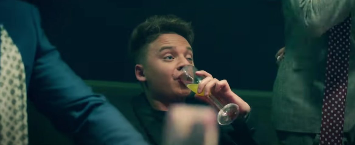 Hey_It_Zoe's tweet photo. Can we talk about how, even 5 years later, @ConorMaynard in @TheVampsband Rest your love video is a whole mood 😂🍸 https://t.co/BVwcsT5iUH