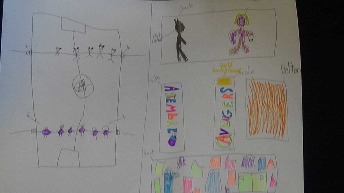 Year4_WLPS's tweet photo. 4H began Vision Day planning their table football games. https://t.co/rPiH6i2y8s