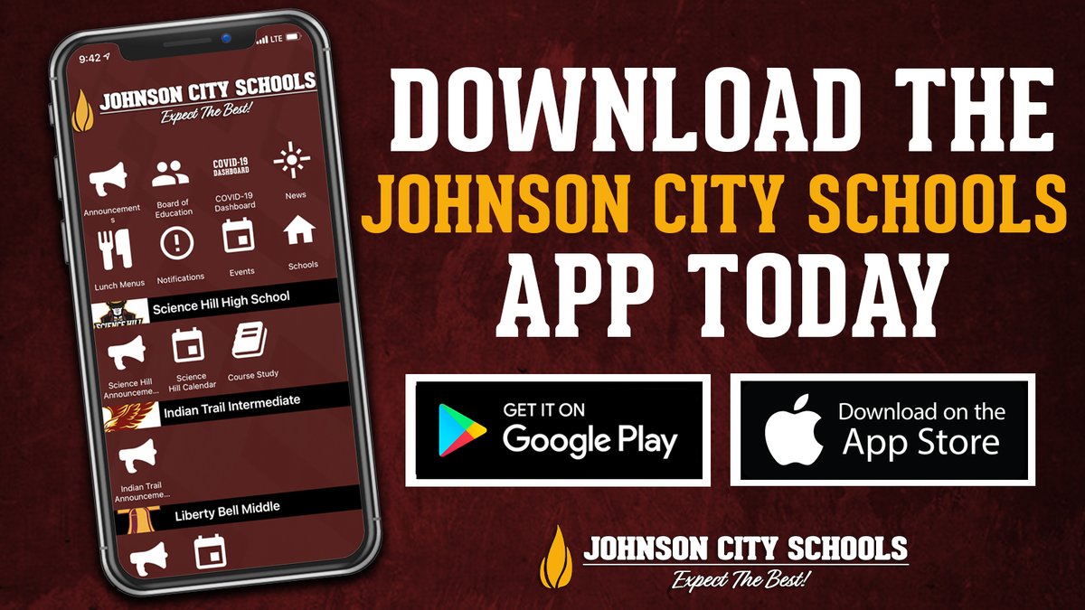 We have launched our mobile app! Quickly view school calendar, receive push notifications and other quick links. Available now for download in the Apple App Store and the Google Play Store. 

More info - jcschools.org/News/149