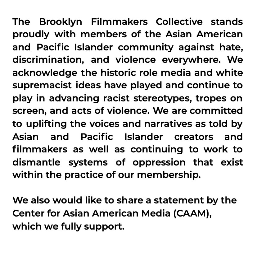 Brooklyn Filmmakers Collective tweet media
