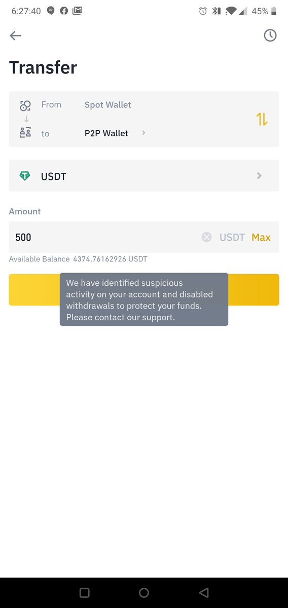 rishad4rhd's tweet photo. @BinanceHelpDesk @BinanceHelpDesk I can't withdraw my balance...plz help me...I closed all my loans...still showing error...no reply from binance support on chat section...waited too much long..around 6 hrs https://t.co/gGPeY9PQxn

My binance I'd rishad4rhd@gmail.com https://t.co/7mE0lfWXPn