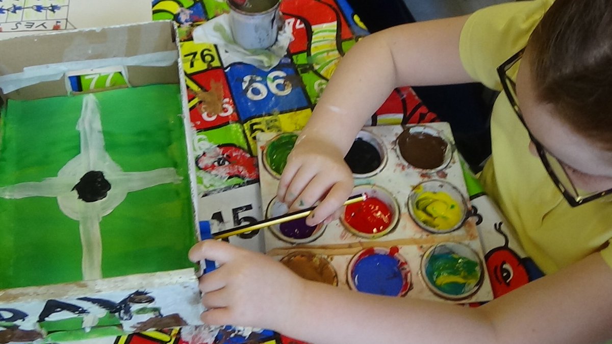 Year4_WLPS's tweet photo. It wouldn’t be Vision Day in 4H without a dab of paint! https://t.co/K5lr1JTCNd