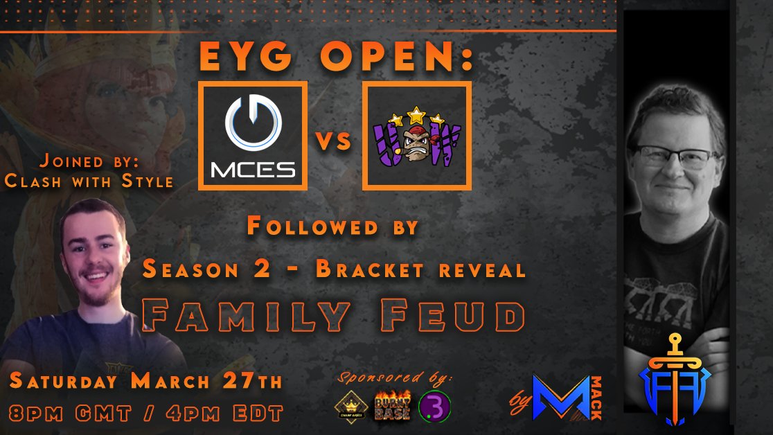 MackenzroGaming's tweet photo. 22 teams will participate in Family Feud Season 2 come and join me and @ClashWStyle as we reveal the bracket, discuss the teams and maybe make a few predictions. Oh and we'll be watching the @EYG_FamilyCoC play off match between @UnfairWarfare Vs @MCES_officiel https://t.co/6ziYRjSqPD