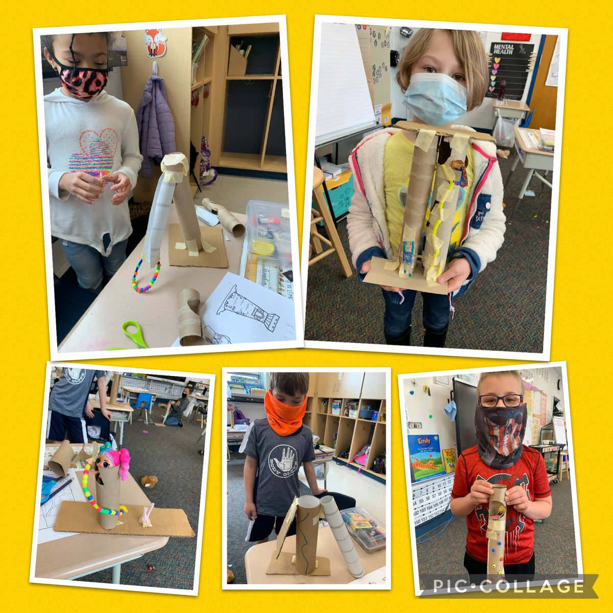 hjwolf2's tweet photo. STEM- creating a way for Rapunzel to escape from the tower! #wyasdproud. https://t.co/cTJqT79eTn