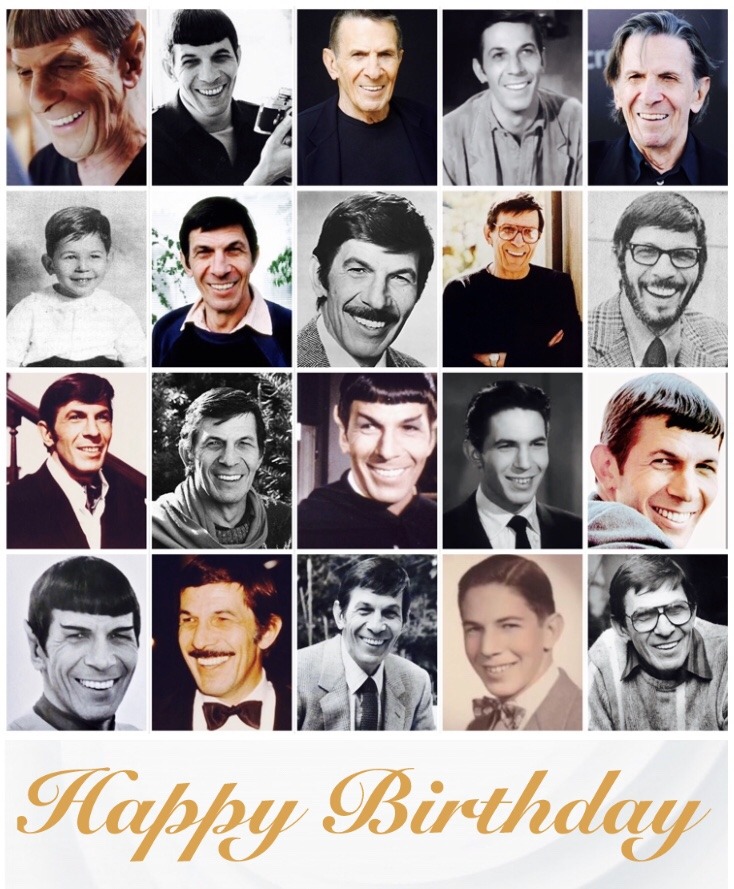 Happy Birthday to the wonderful Leonard Nimoy!! You are very missed!! 
