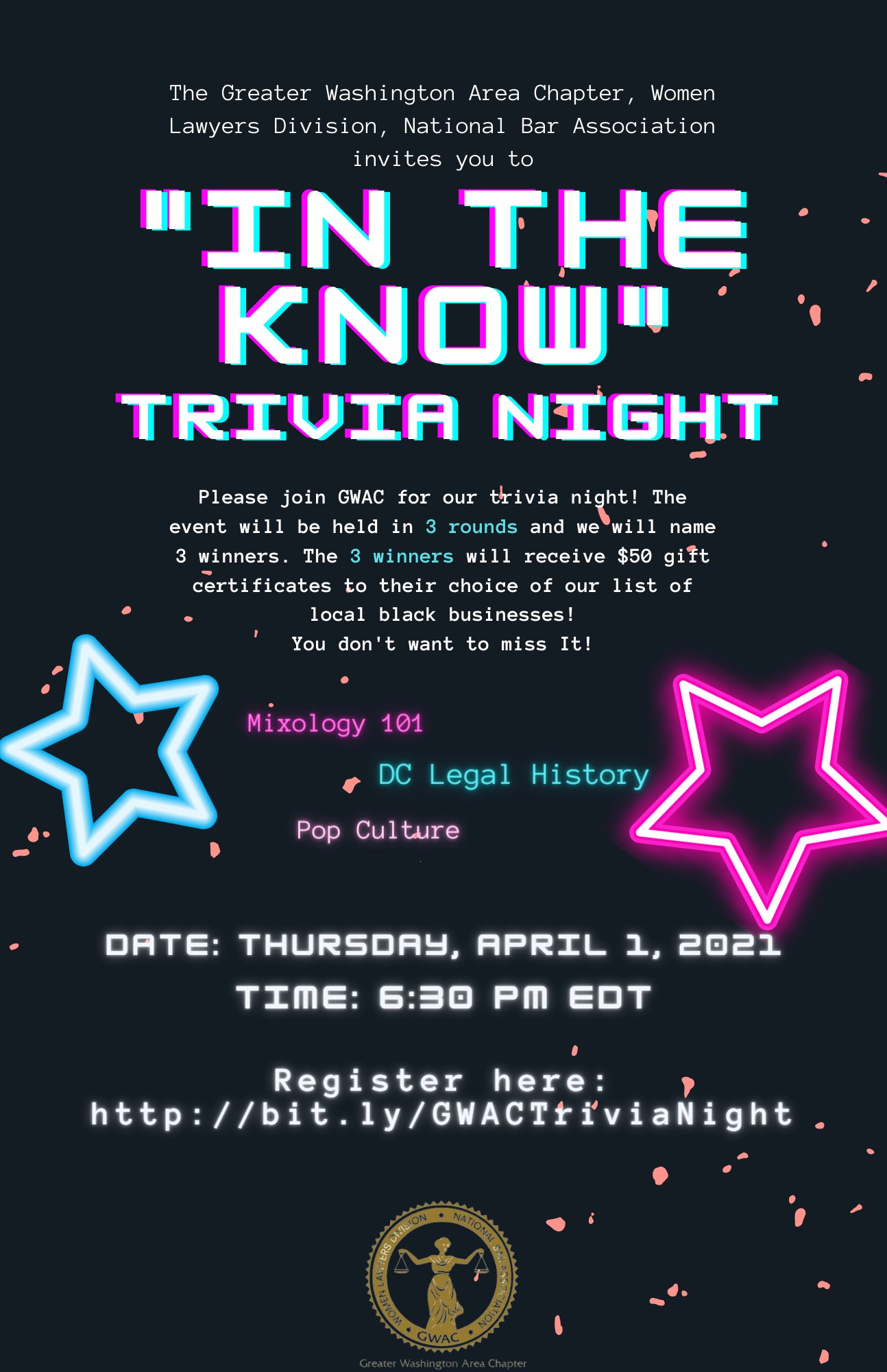 ØªÙˆÙŠØªØ± Gwac Bar Ø¹Ù„Ù‰ ØªÙˆÙŠØªØ± Ready To Flex Your Knowledge Of Pop Culture Dc Join Us For Gwac S Trivia Night Next Thurs April 1 2021 At 6 30 Pm Edt There