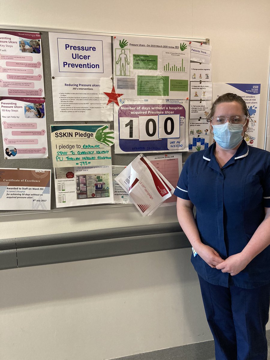 Leeds Oncology (@oncologyleedsth) on Twitter photo J93 have gone 100 days without a Hospital acquired pressure ulcer. Amazing achievement. Well done team J93 <a href="/LeedsHospitals/">Leeds Teaching Hospitals</a> <a href="/LTH_TissueVia/">Tissue Viability</a> J93 have gone 100 days without a Hospital acquired pressure ulcer. Amazing achievement. Well done team J93 <a href="/LeedsHospitals/">Leeds Teaching Hospitals</a> <a href="/LTH_TissueVia/">Tissue Viability</a>