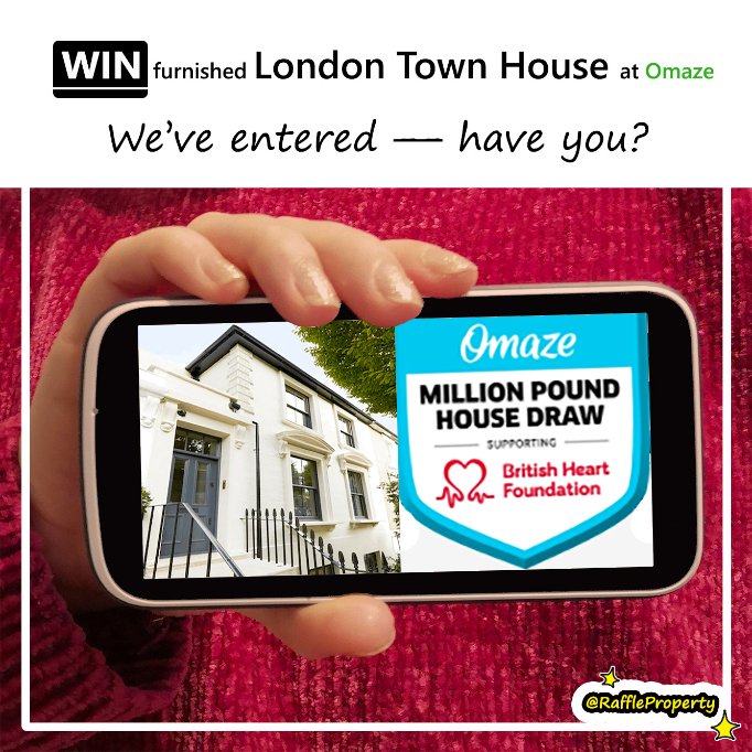 raffleproperty's tweet photo. WIN £3million furnished luxury townhouse in #london 🏠🎉

▪️ enter by TONIGHT March 26th 2021
▪️ ticket bundles start from £10
▪️ organiser @OmazeUK 

#omaze #winahouse

// @raffleproperty haven't been paid to advertise &amp;/or enter this competition; selfie @IdaBarkerDotCom // https://t.co/Cu2gV6W98X