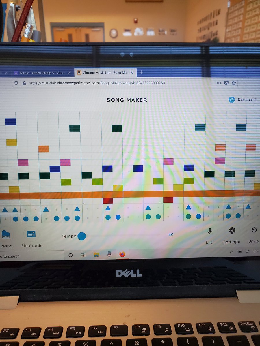 5th graders are so creative! Today we used Chrome Music Lab to make our own songs then shared them with each other! It was also great to hear Ss encouraging each other when they liked each other's composition! <a href="/ArtsTcs/">TCSFineArts</a> <a href="/DrCatStephens/">Dr. Catherine Stephens</a> <a href="/ScottHargrove4/">Scott Hargrove</a>