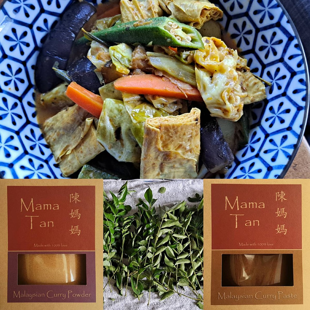 mamatanrecipes's tweet photo. Veggie curry with beancurd sticks for tea tonight. With all the right ingredients, you too can make a beautiful tasty vegan dish at home! Adding curry leaves and beancurd sticks to the curry to make it extra special! 

Happy cooking and have a lovely weekend folks🌈💕 https://t.co/2YuS9ApOco