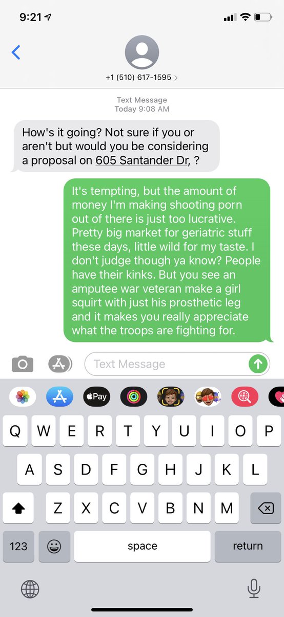 Amarks_22's tweet photo. I’m taking a stand against cold callers and cold texters. This dudes been cold  calling me for weeks asking if I wanna sell my parents house ... No more, I’m fighting back. https://t.co/2LFsugenBO