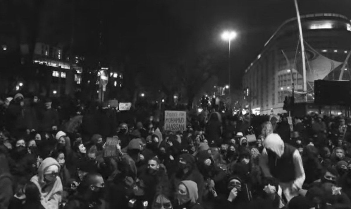 Paddyyak's tweet photo. That was the most powerful protest I've ever been to. 
"Whose streets? Our streets" really felt like it meant something as we marched up and down every major street of central Bristol. You could feel the (controlled) anger over police actions Sundays &amp; Wednesday #KillTheBill https://t.co/s2k2hD5w2H