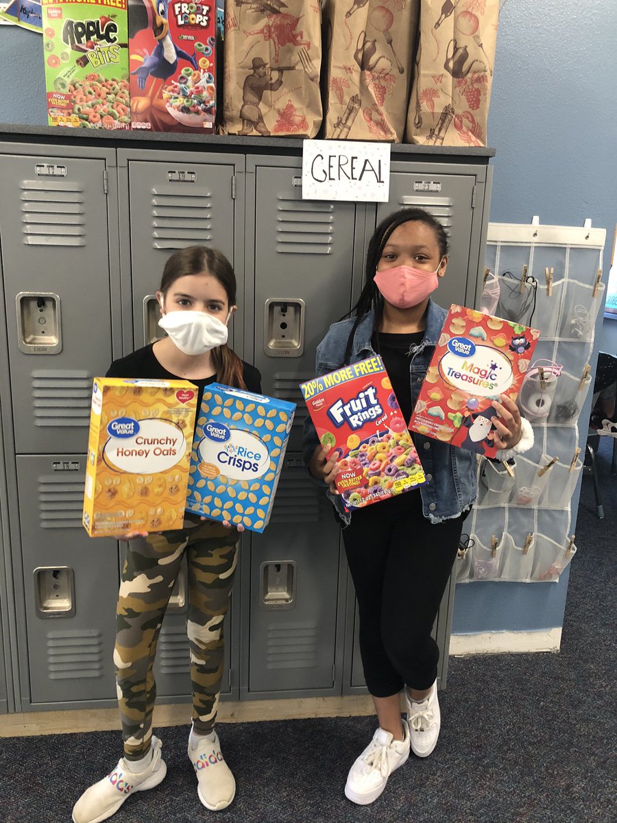 Kindness Crusade cereal drive... keep those donations coming in!!! #kindnesscrusade #mcneilliveskind <a href="/McNeilElem/">McNeil Elementary</a>